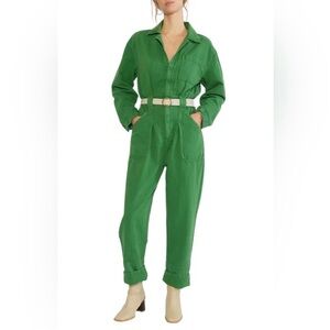 NWOT Etica Kingsley Utility Jumpsuit Juniper a Collaboration with Anthropologie